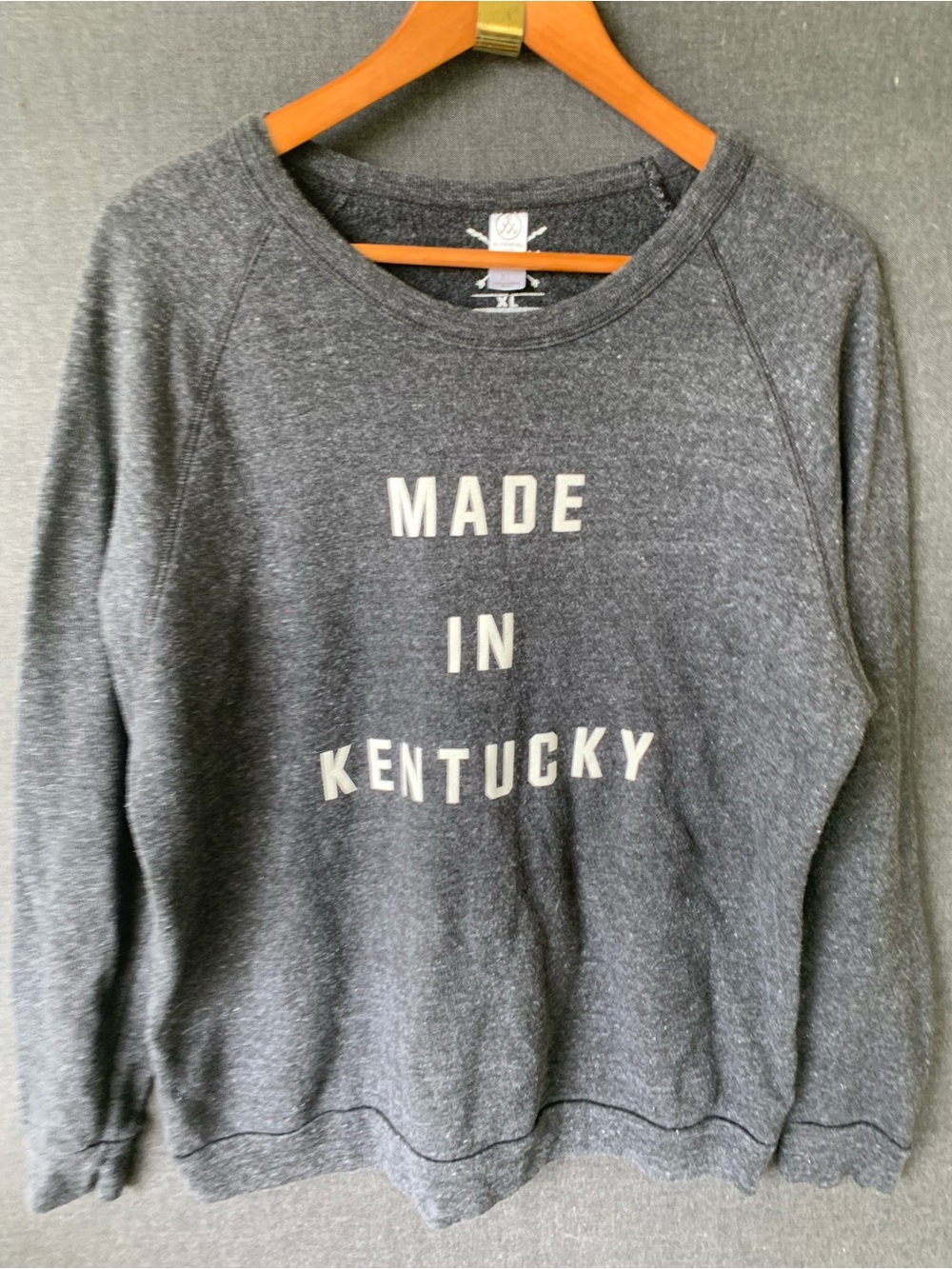 Crewneck Sweatshirt Made in Kentucky Logo Sweater Shop Local Ky